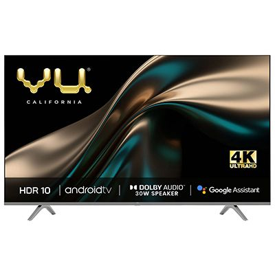 Vu 50PM  126 cm (50 Inches) Premium 4K Series Smart Android LED TV