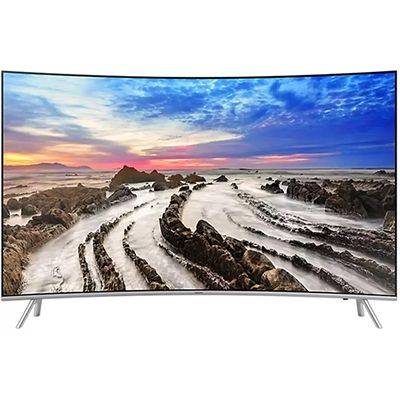Samsung MU7500 Series 7 138 cm (55 inch) Ultra HD (4K) Curved LED Smart Tizen TV