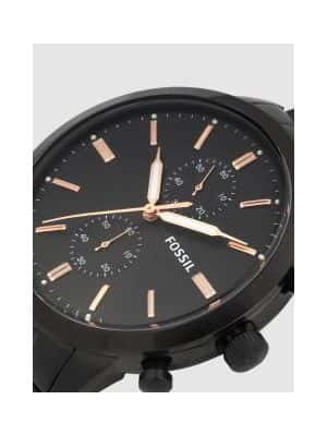 Men Black Factory Serviced Analogue Watch FS5379I