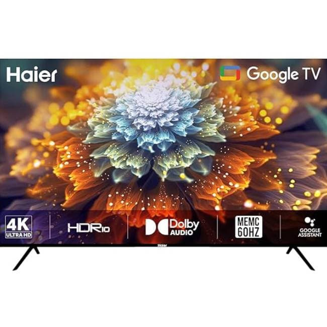 140 cm (55 inches) 4K Ultra HD Smart LED Google TV L55FG (Black)