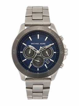 Michael Kors Men Silver-Toned Analogue Watch Michael Kors Men Silver-Toned Analogue Watch
