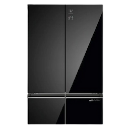 Haier HRB-600KGU1 520 Litres Black Glass 4 Door Side by Side Wi-Fi Refrigerator Haier HRB-600KGU1 520 Litres Black Glass 4 Door Side by Side Wi-Fi Refrigerator