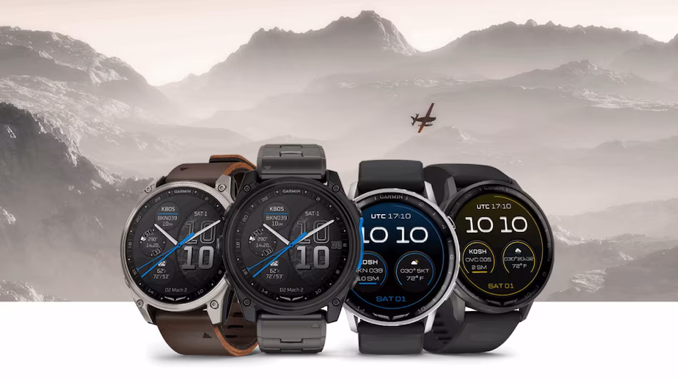 Garmin Launches D2 Air X15 and D2 Mach 2: Advanced Aviator Smartwatches for Modern Pilots Garmin Launches D2 Air X15 and D2 Mach 2: Advanced Aviator Smartwatches for Modern Pilots