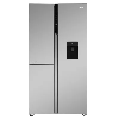 Haier Haier HRT-683WISU1 592L 3 Door Inox Steel SBS Refrigerator with Water Dispenser