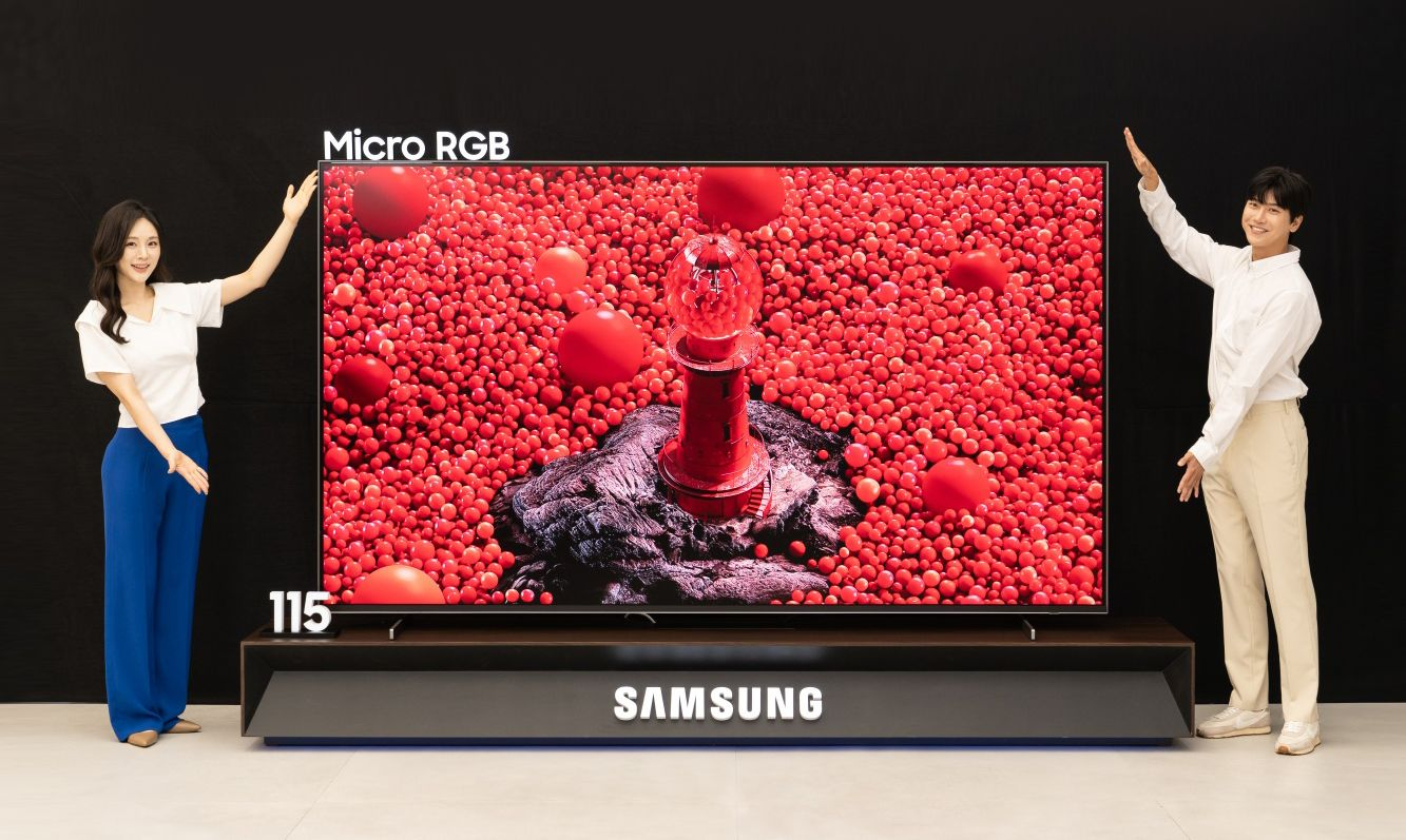 Samsung's one and only 115 inch Micro RGB LED launched